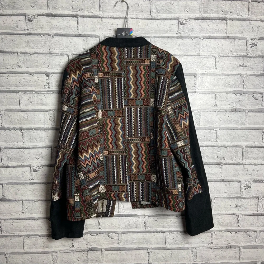 012 - Vintage Tapestry Embroidered Jacket 12/14 - Picture 3 of 5